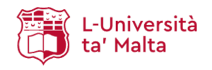 UNIVERSITA TA MALTA Msida, Malta